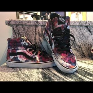 Vans off the wall high top sneakers